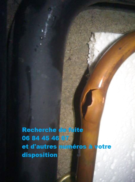 Recherche de fuite non destructive suite à dégât des eaux à Lyon